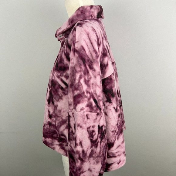NWT ABOUND Pink Acid Wash Snap Button Shacket (XL) - Picture 4 of 8